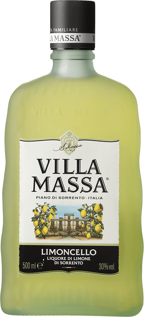 en flaska villa massa limoncello