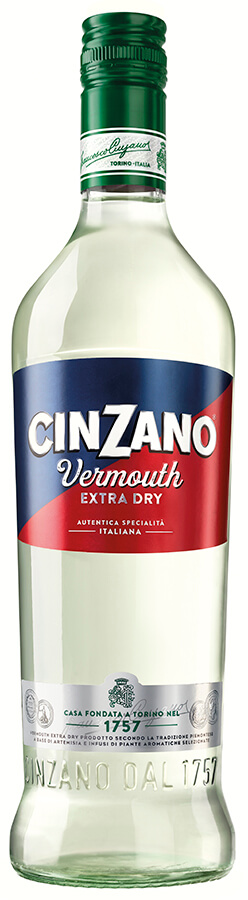 en flaska cinzano vermouth
