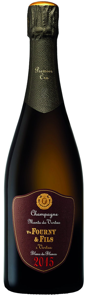 en flaska Vve Fourny Monts de Vertus 2015