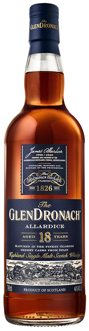 en flaska glendronach 18