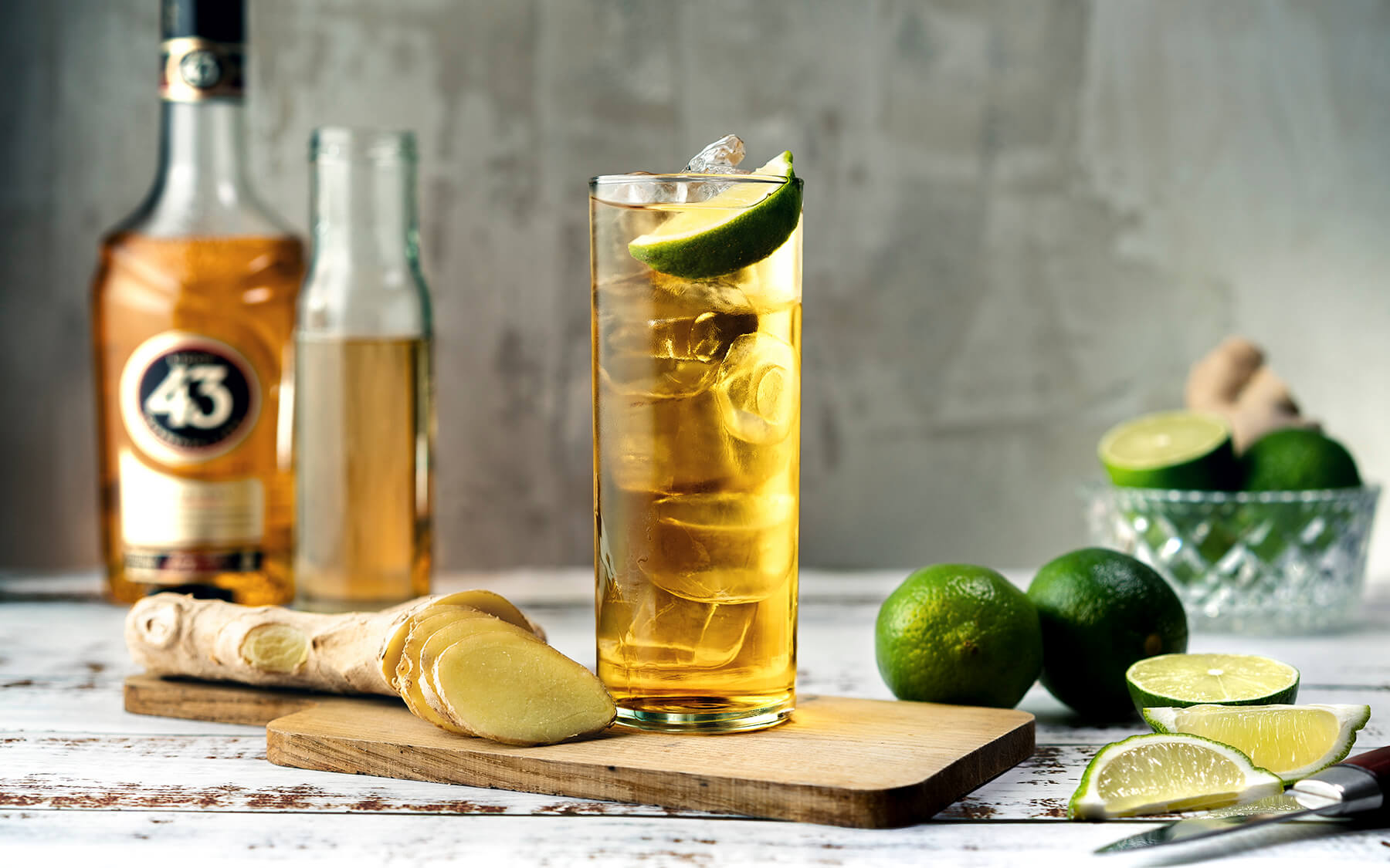 ginger 43 licor 43 drink