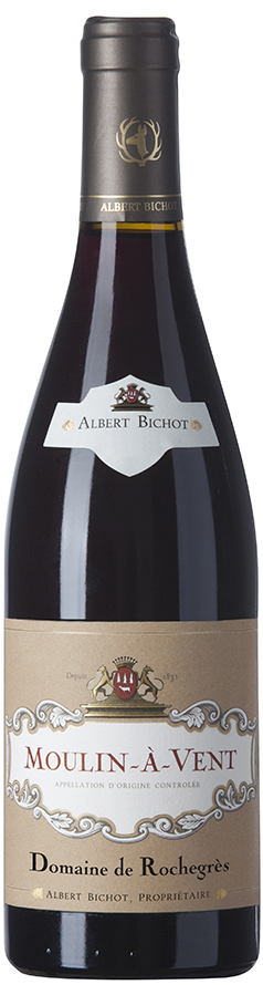 en flaska rött vin beaujolais