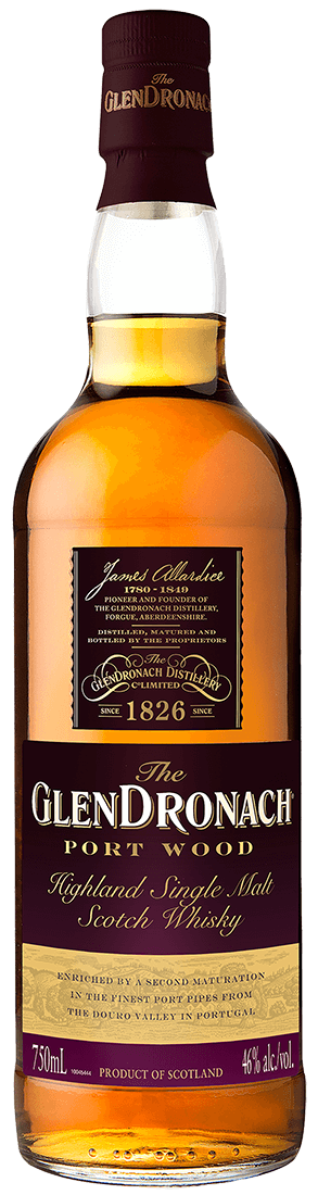 en flaska glendronach port wood