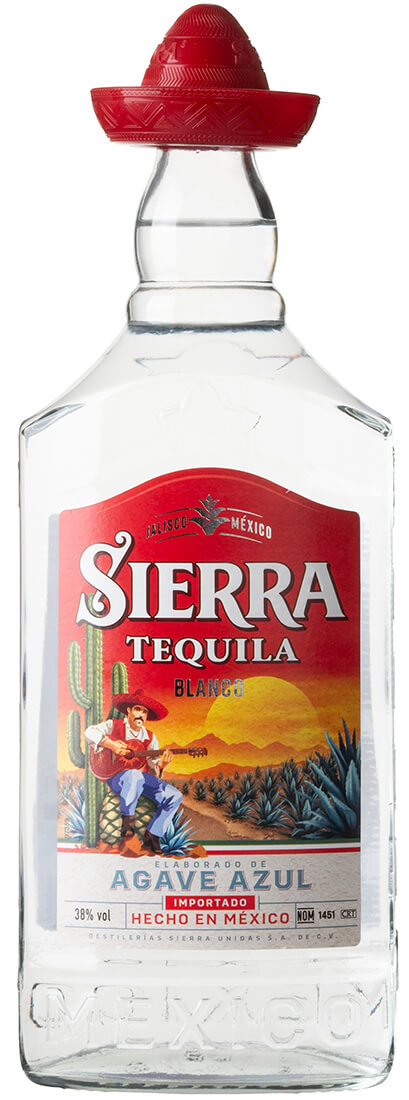 en flaska tequila sierra