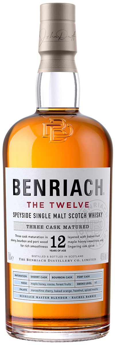 flaska whisky från Benriach the twelve