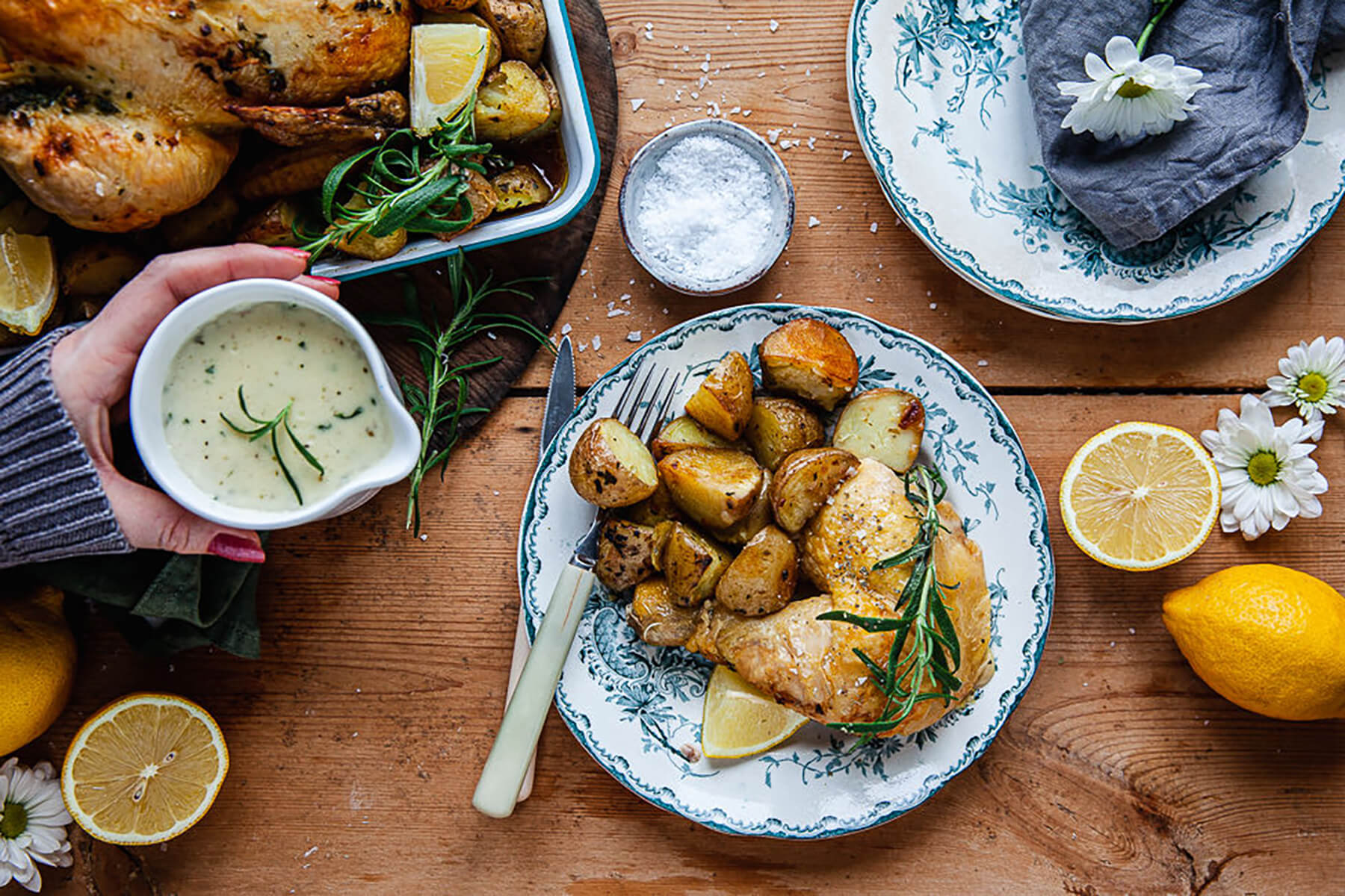 kyckling i ugn med toscanska smaker