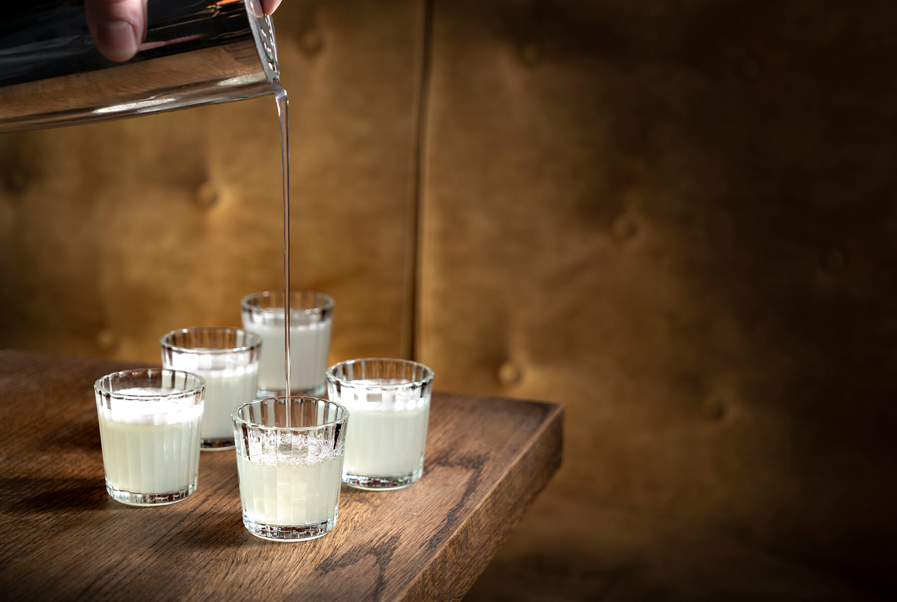 glas med shot. Kamikaze