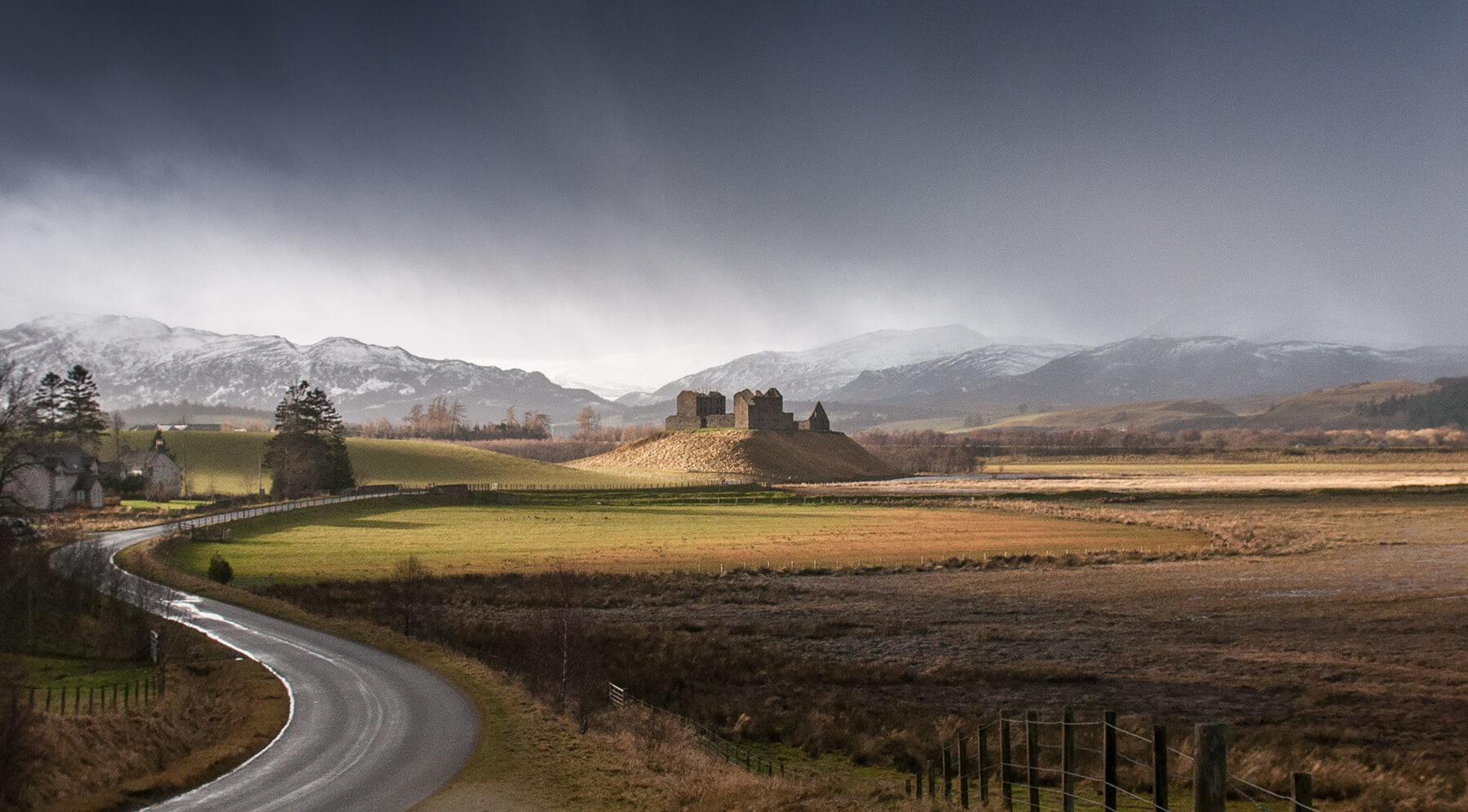 ett landskap föreställande Speyside