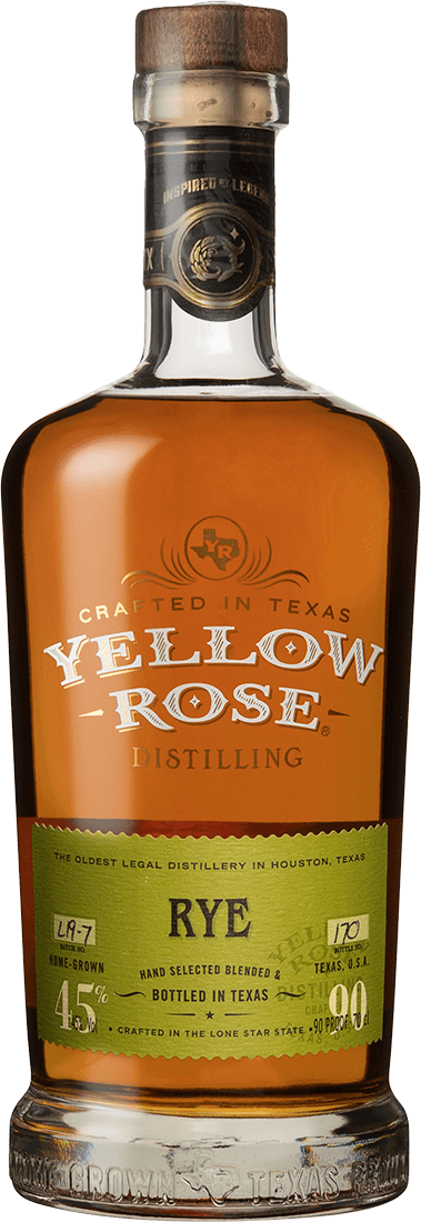 en flaska yellow rose rye whiskey
