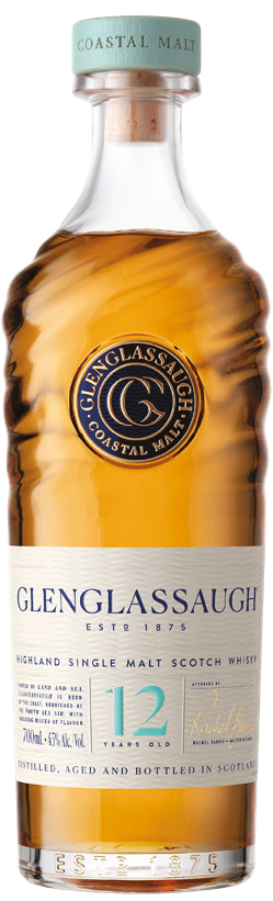 en flaska whisky som kommer från glenglassaugh