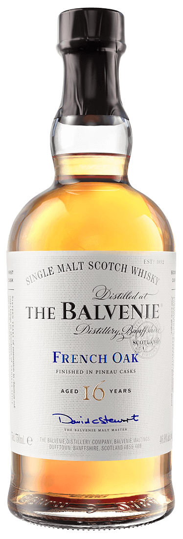 en flaska whisky Balvenie 16 Years French Oak Pineau Cask