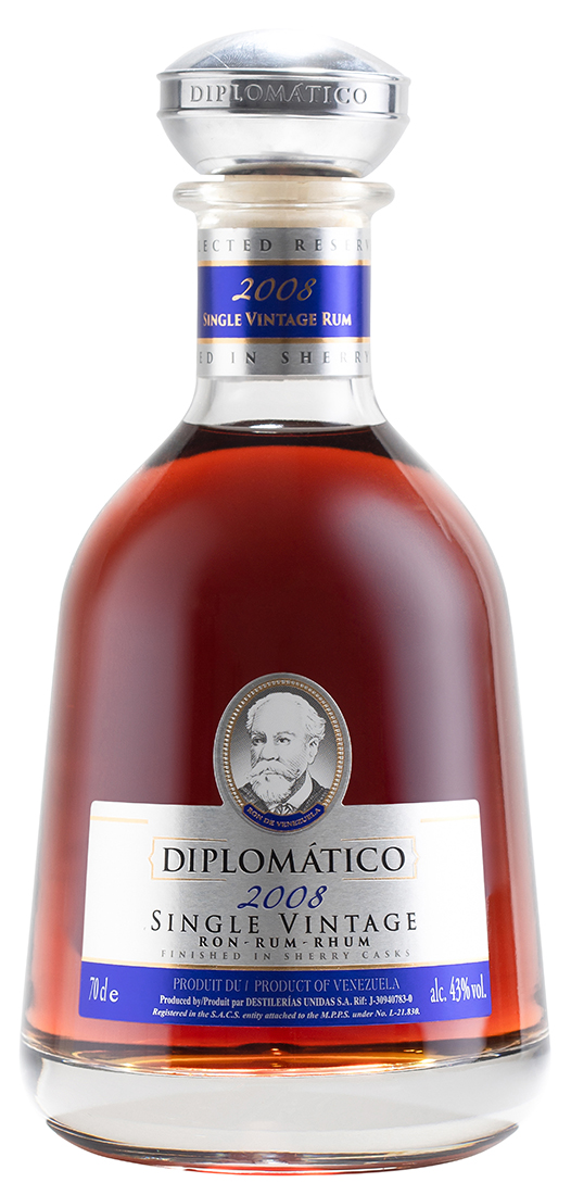 en flaska rom diplomatico 2008