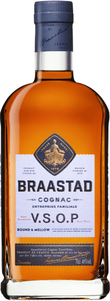 en flaska cognac braastad vsop