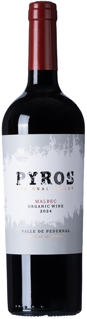 en flaska vin pedernal malbec sydarmeika