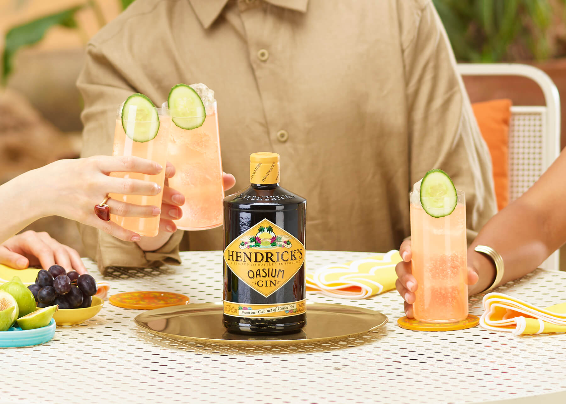 hendricks gin fiz drink